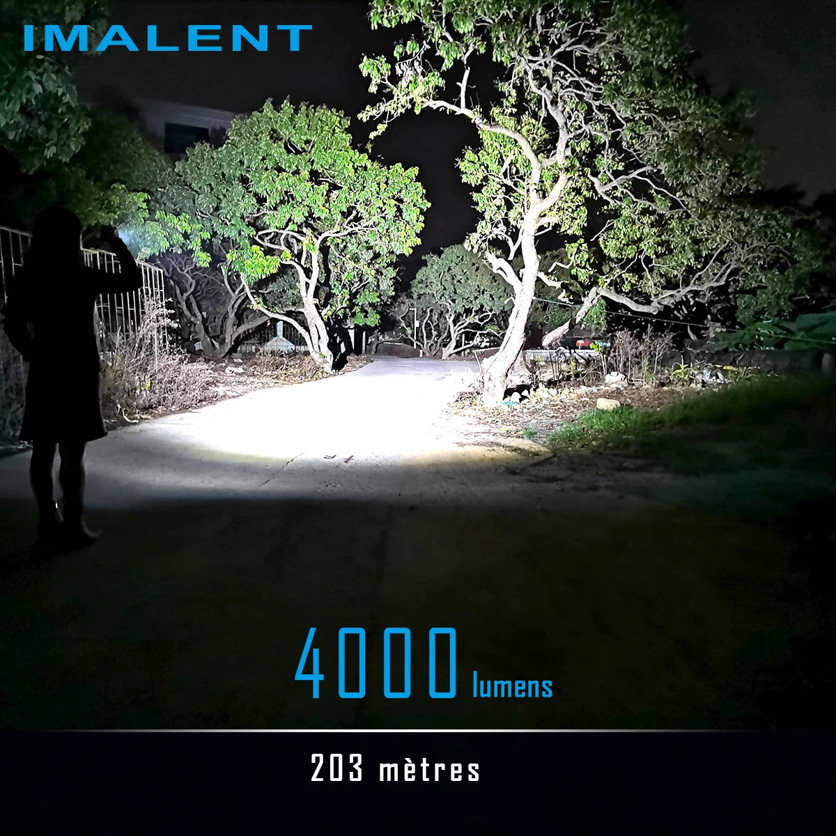 IMALENT LD70 EDC Powerful Flashlight 4000 Lumens Cree XHP70.2 LED Handlight Rechargeable Waterproof Torch for Camping and Hiking
