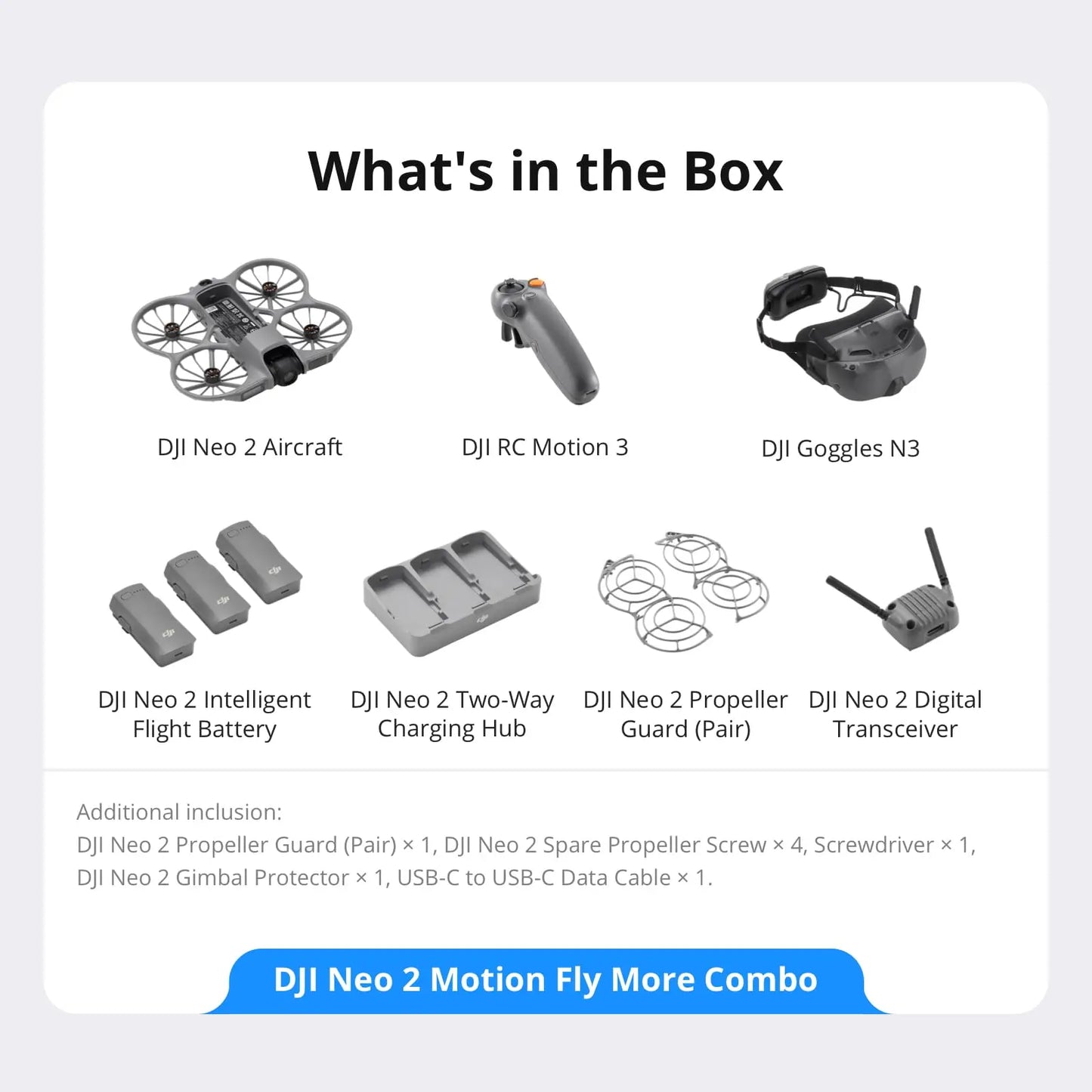 DJI Neo 2 Motion Fly More Combo Drones Mini Professional 4k DJI Drone With Optional Accessories Human Drone Flying Machine