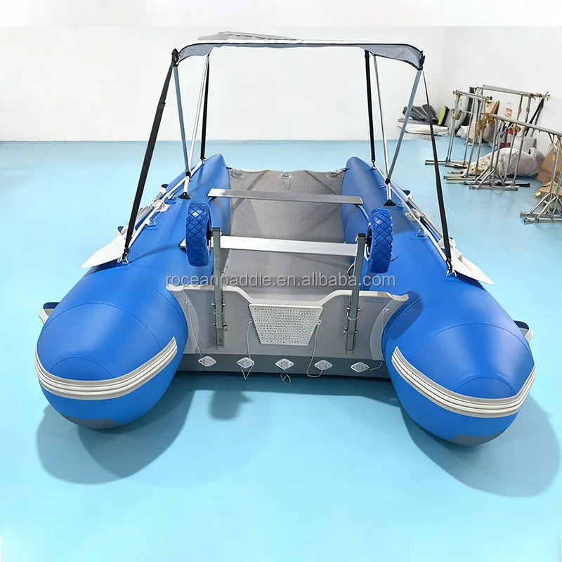 Lightweight PVC Foldable Catamaran Inflatable Sail Catamaran Sailing Boat Inflatable Catamaran Boats For Sale