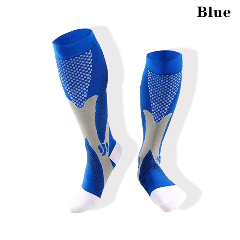 Running Men Women Compression Socks For Football Anti Fatigue Pain Relief 20-30 Mmhg Black Compression Socks Fit Sport Socks2026