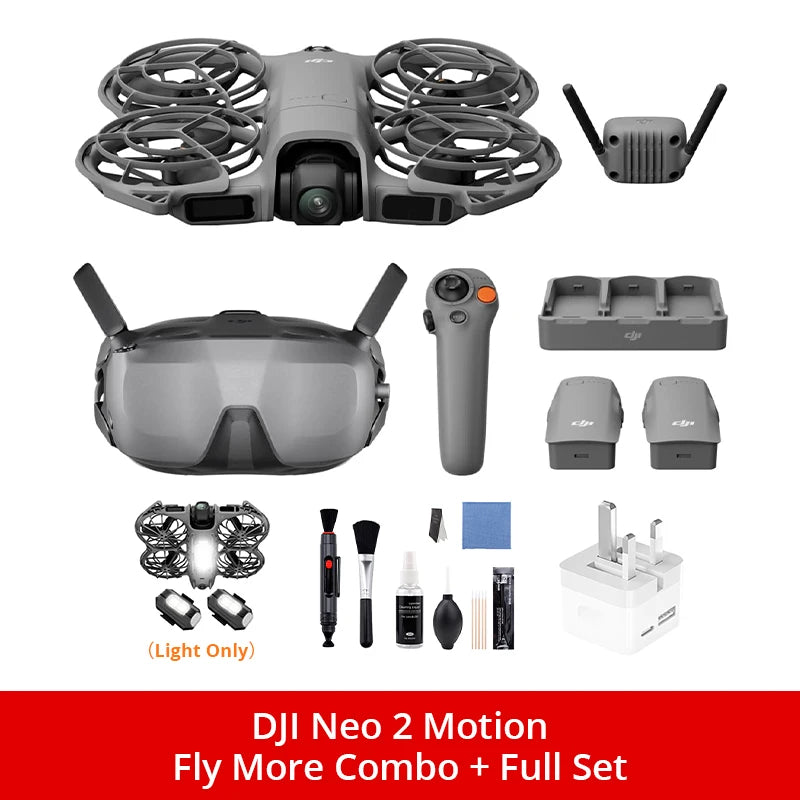 DJI Neo 2 Motion Fly More Combo Drones Mini Professional 4k DJI Drone With Optional Accessories Human Drone Flying Machine
