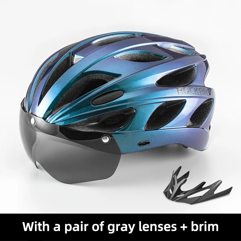 ROCKBROS Bike Helmet EPS Integrally-molded Breathable Lightweight Cycling Safety Helmet Men Women MTB Road Bicycle Helmet