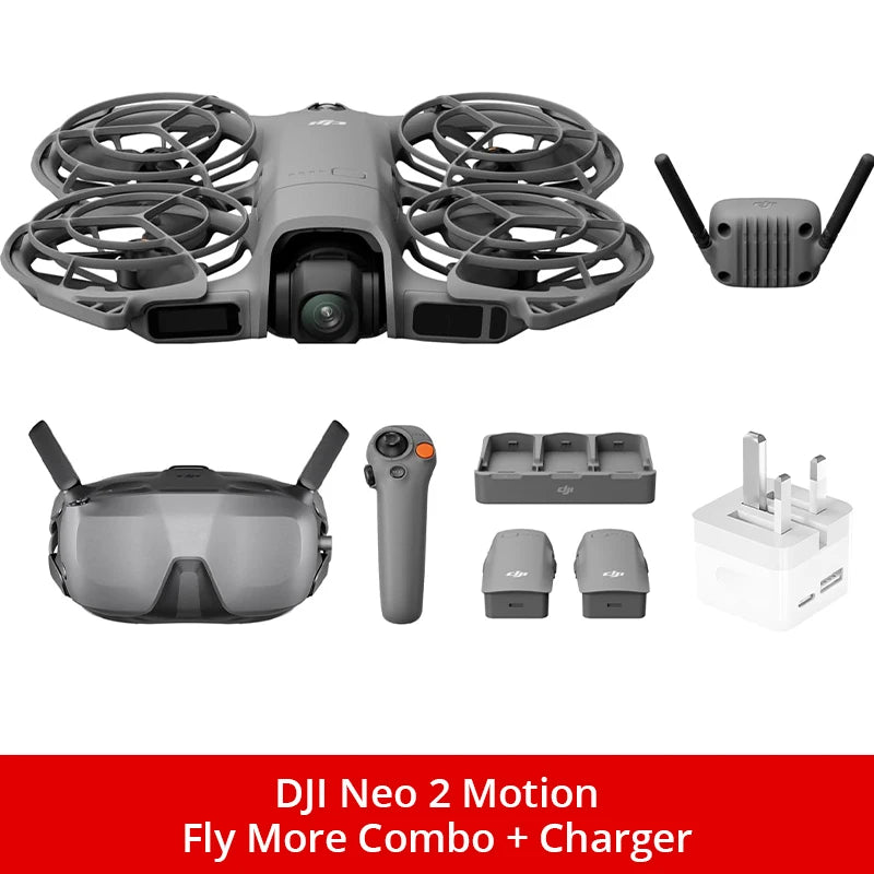 DJI Neo 2 Motion Fly More Combo Drones Mini Professional 4k DJI Drone With Optional Accessories Human Drone Flying Machine