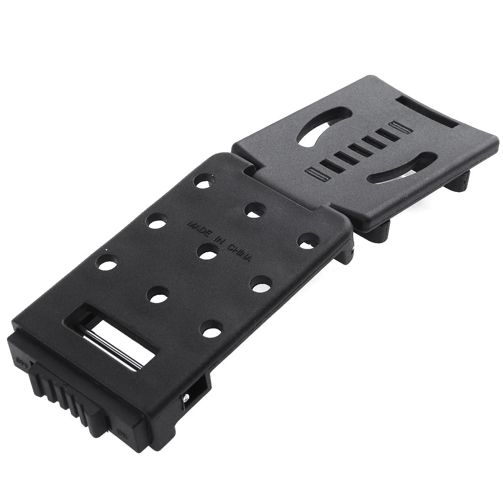2-5pc K-Sheath Belt Clip Belt Scabbard Attach Knife Flashlight Hunting Camp Hiking EDC Outdoor Tool Multi-functional Waist Clips