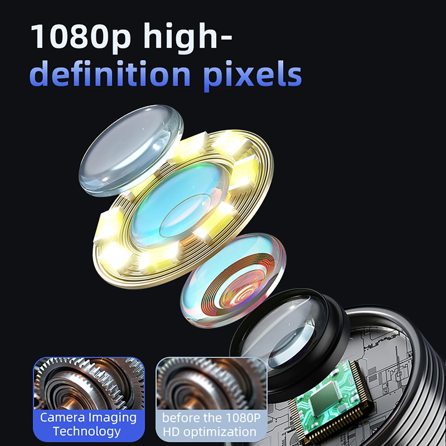 Industrial Endoscope Camera 4.3 inch HD Screen 1080P Snake Camera with Semi Rigid Cable for Auto Engine Drain Inspection