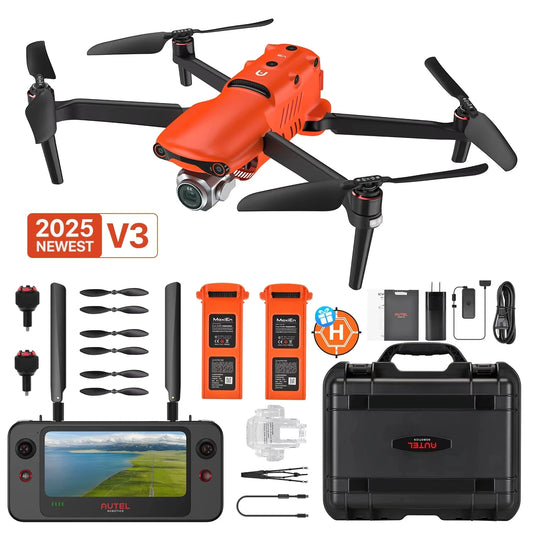 Autel Robotics EVO 2 PRO V3 Drone 1"CMOS 12-Bit 6K HDR Video Moonlight Algorithm 2.0 40 Minutes 15KM Transmission AI Recognition