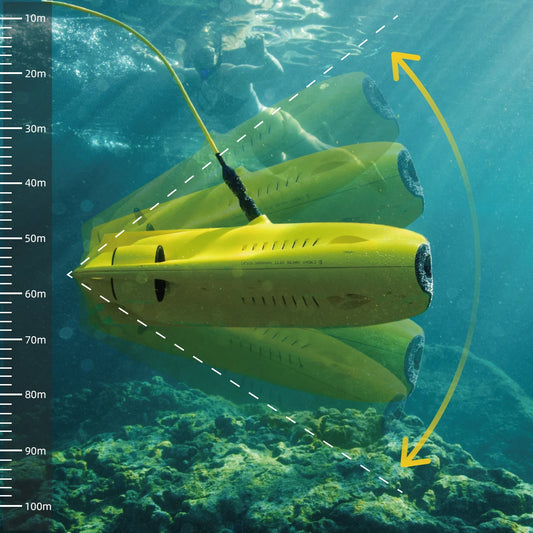 Chasing Gladius MINI Underwater Drone ROV 4k Uhd Camera Omni-directional Compact Rov