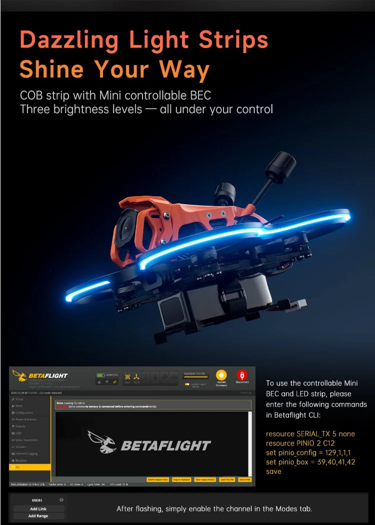GEPRC NEW DarkStar22 O4 Pro HD Quadcopter/DarkStar22 WTFPV DIY Version PNP, ELRS 2.4G Receiver TAKER F405 20A ELRS2.4 2-4S AIO