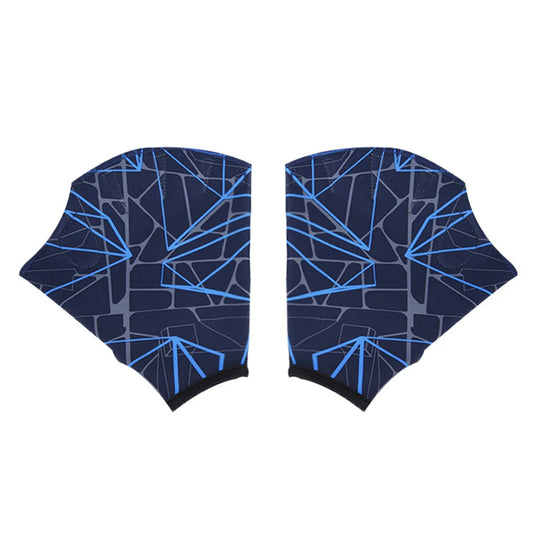 2x Swimming Hand Fins Flippers Finger Webbed Women Men Paddle Water Sport Gloves for Swimming Training Mittens