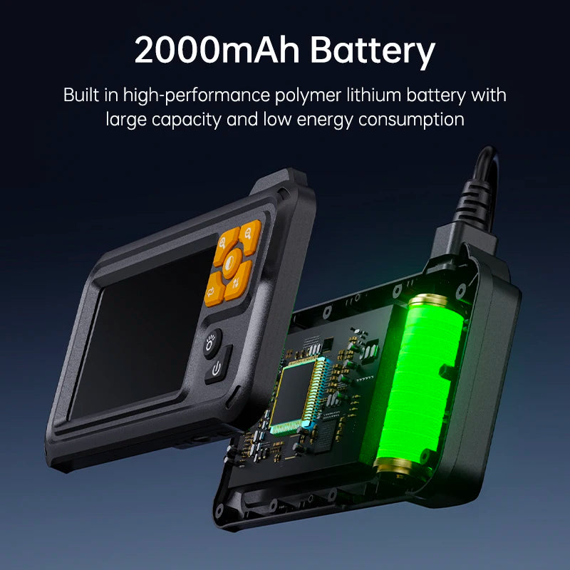 KERUI Mini Camera with 4.3-inch Screen Single/Dual Lens Industrial Endoscope Camera for Pipeline Inspection, Vehicle Maintenance