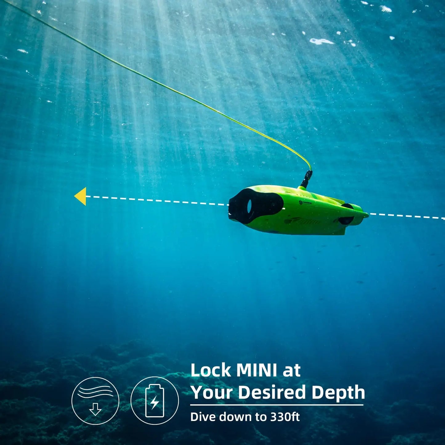 Chasing Gladius MINI Underwater Drone ROV 4k Uhd Camera Omni-directional Compact Rov