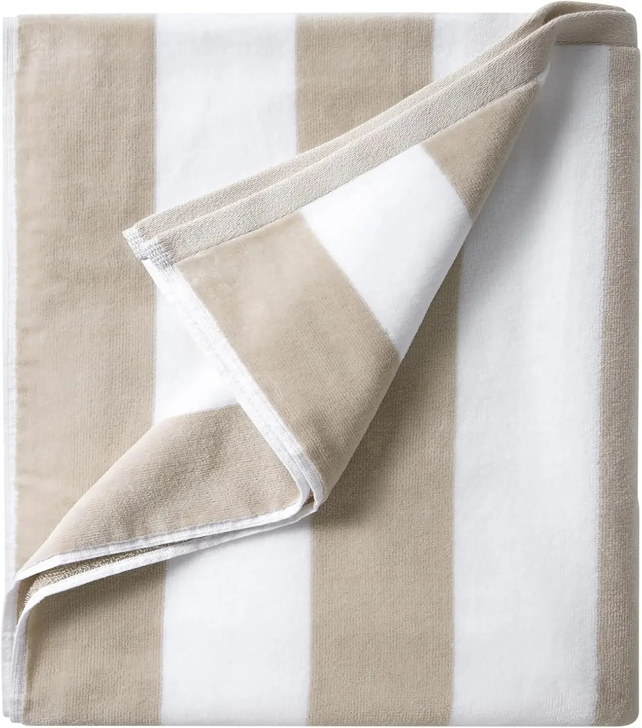 Large Oversized Beach Towel - Big Cotton 36 x 70 Inch Striped Pool Towel, Large Cabana Soft Swimming Towel for Adult Men Women,Chiffon