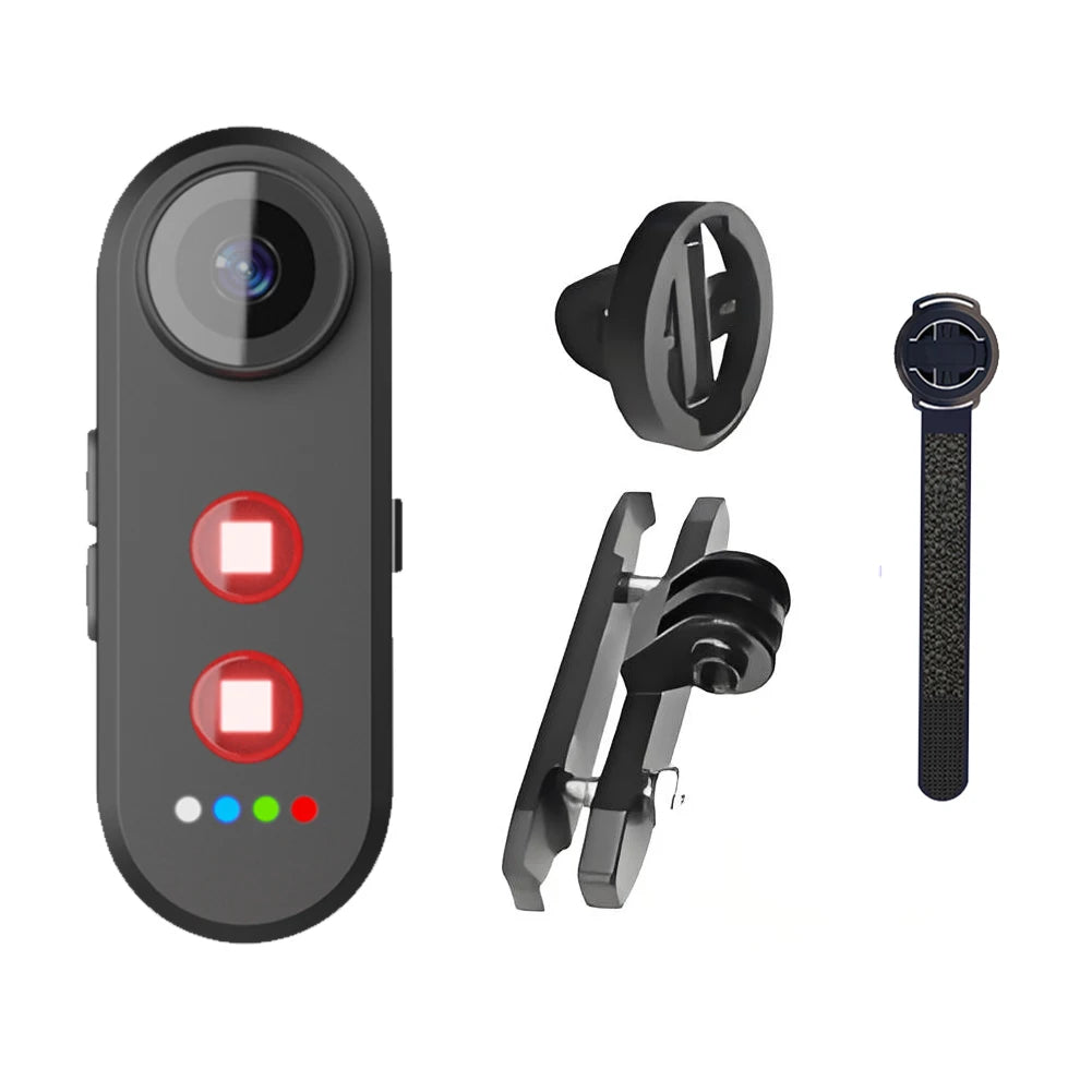 Camera Taillight -150 Angle Camera Radar Cycling Tail Light Bicycle Intelligent Radar Tail Light for Mountain Road Bike E-Bikes