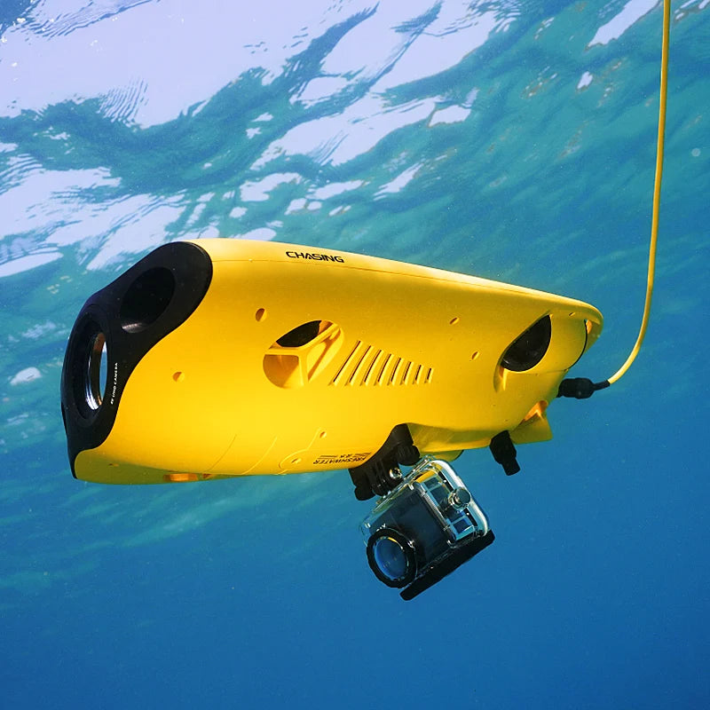 MINIS 100m Professional 4K HD Underwater Drone with Remote Control Mountable Camera Equipment for Salvage & Rescue