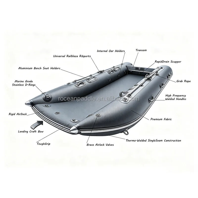 Lightweight PVC Foldable Catamaran Inflatable Sail Catamaran Sailing Boat Inflatable Catamaran Boats For Sale