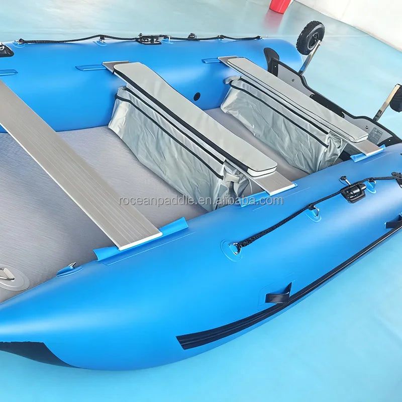 Lightweight PVC Foldable Catamaran Inflatable Sail Catamaran Sailing Boat Inflatable Catamaran Boats For Sale
