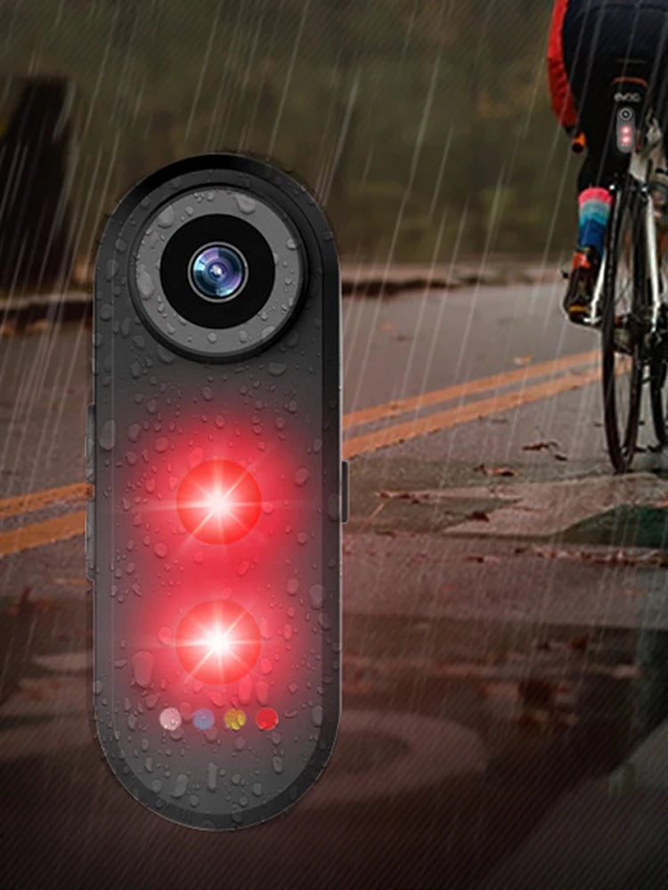 Camera Taillight -150 Angle Camera Radar Cycling Tail Light Bicycle Intelligent Radar Tail Light for Mountain Road Bike E-Bikes