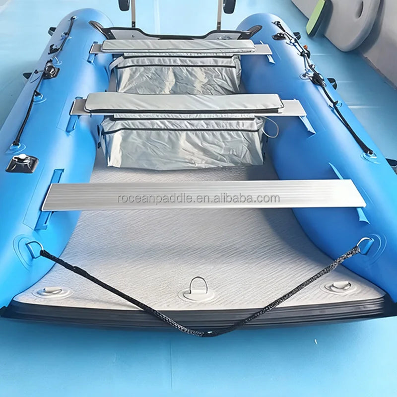 Lightweight PVC Foldable Catamaran Inflatable Sail Catamaran Sailing Boat Inflatable Catamaran Boats For Sale