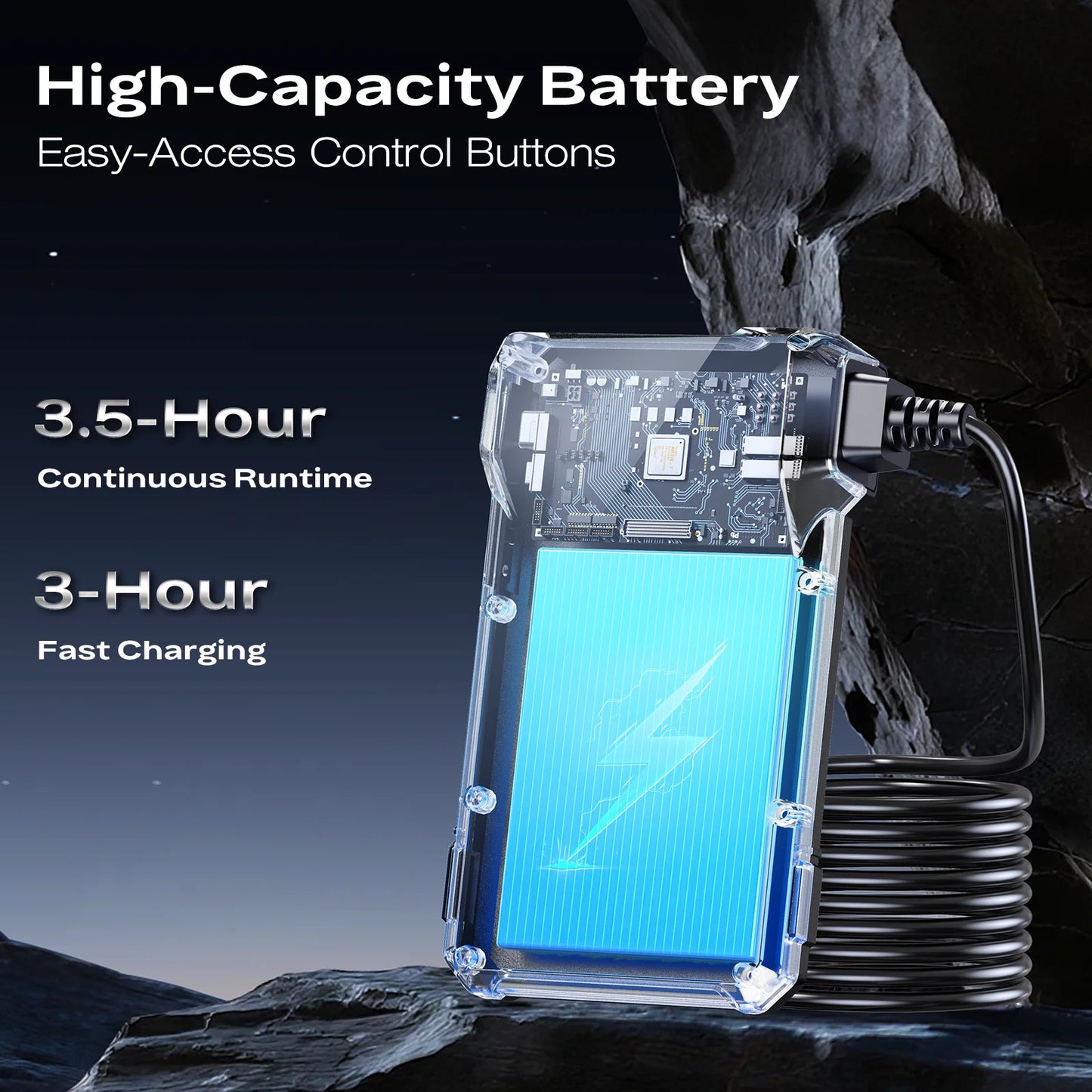 4.3 Inch Industrial Endoscope Camera HD1920P 16.5TF Single Lens Pipe Inspection Borescope for Car Sewer Inspection Camera Tool