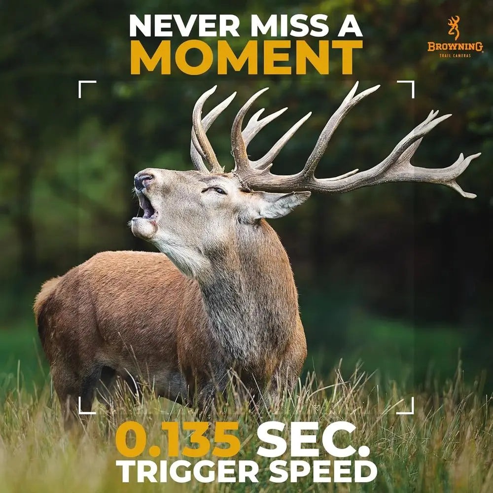 24MP HD Trail Camera with 110ft Night Vision, Dual SIM, Smartphone Compatible for Hunting