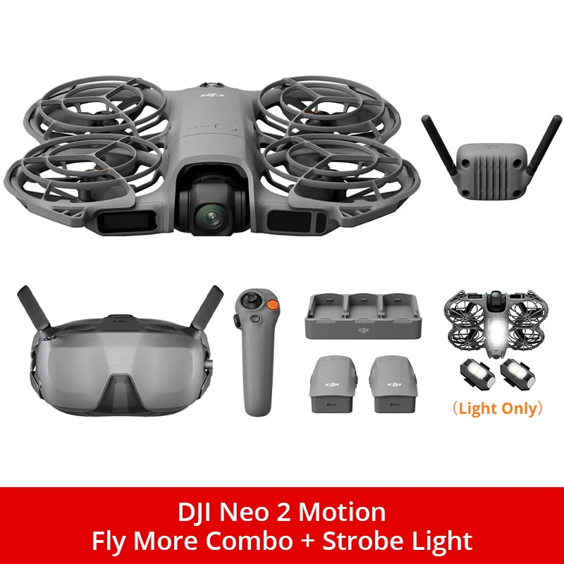 DJI Neo 2 Motion Fly More Combo Drones Mini Professional 4k DJI Drone With Optional Accessories Human Drone Flying Machine
